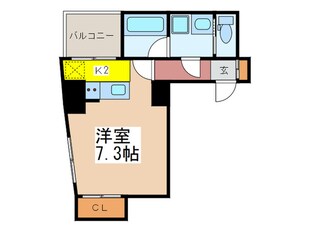 SｰRESIDENCE日本橋浜町の物件間取画像